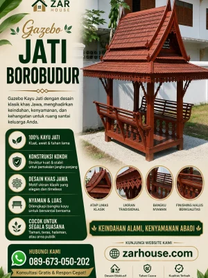 Gazebo Jati Borobudur