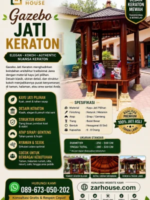 Gazebo Jati Keraton