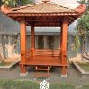 Gazebo Kayu Jati Minimalis Gazebo Kayu Jati Minimalis