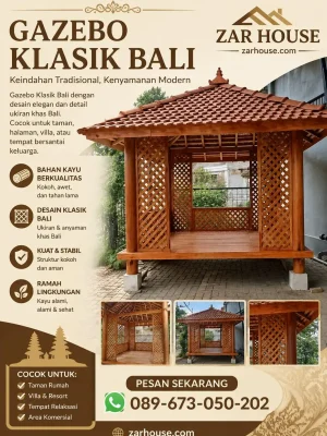 Gazebo Klasik Bali