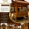 Gazebo Ukir Kayu Jati Gazebo Ukir Kayu Jati Terbaru