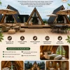 Jual Rumah Glamping Wooden Peak Rumah Glamping The Wooden Peak