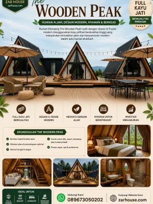 Rumah Glamping The Wooden Peak