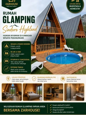 Rumah Glamping Sindoro Highland