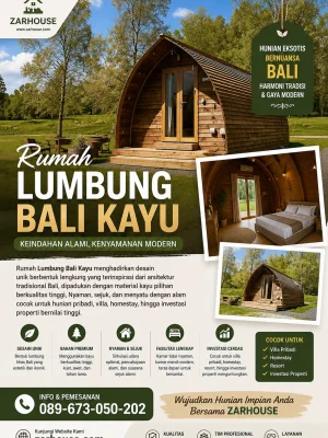 Rumah Lumbung Bali Kayu