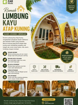 Rumah Lumbung Atap Kuning