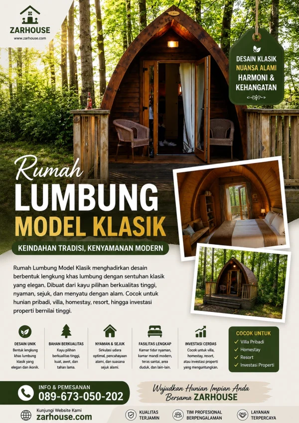 Rumah Lumbung Model Klasik
