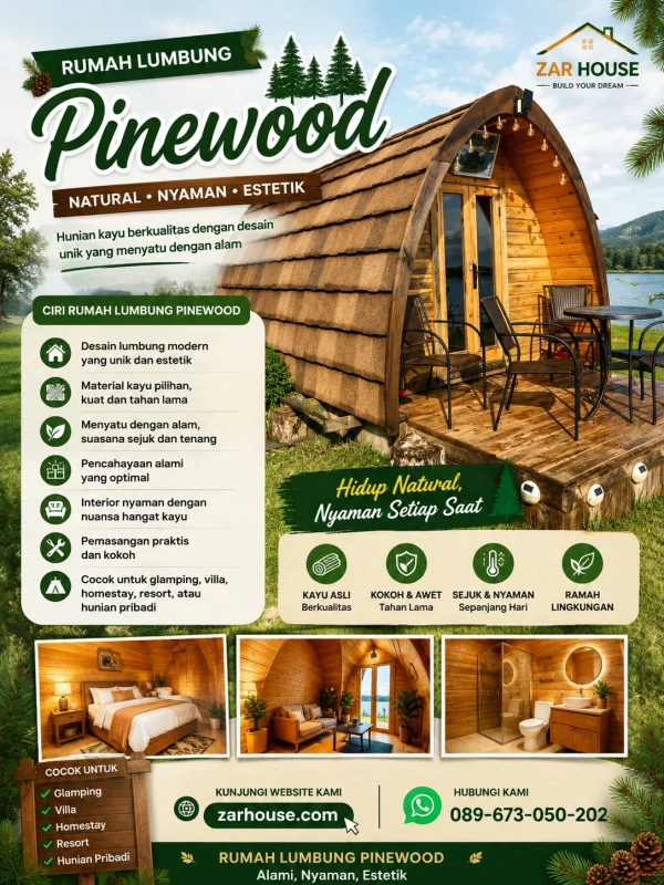 Rumah Lumbung Pinewood Rumah Lumbung Pinewood