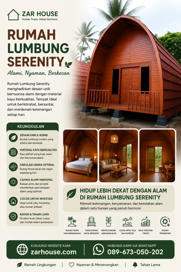 Rumah Lumbung Serenity