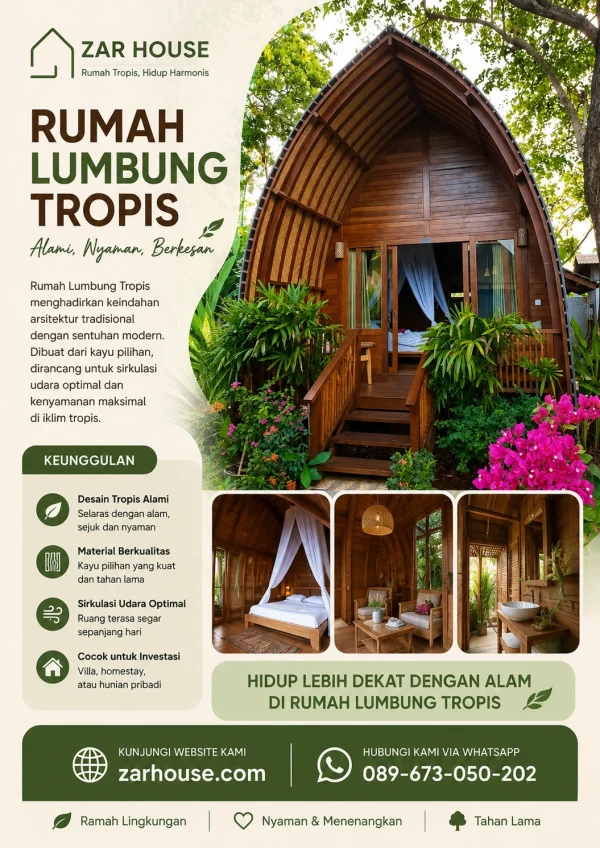 Rumah Lumbung Tropis