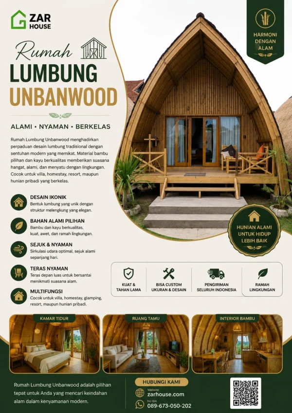 Rumah Lumbung Unbanwood