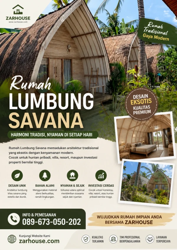 Rumah Lumbung savana