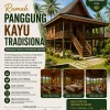 Rumah Panggung Kayu Tradisional