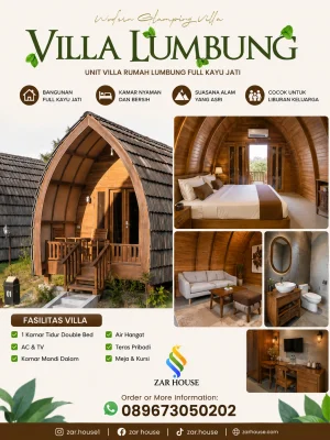 Jual Villa Lumbung Kayu Jati